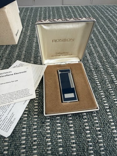 Ronson enamel finish lighter - ronson,