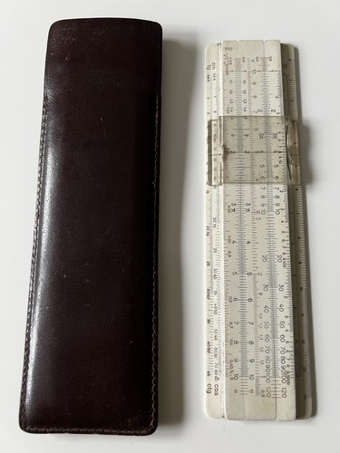 Faber castell slide rule - a.w.,