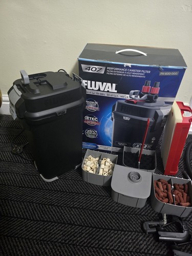 Fluval 407 used months - used,
