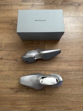 Balenciaga Space Shoe Silver Under Retail