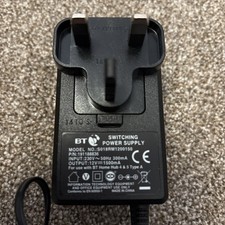 BT Home Hub 4 & 5 Type A Power Supply Adaptor S018RM1200150 191188836