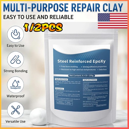 Steel reinforced epoxy - reinforced,
