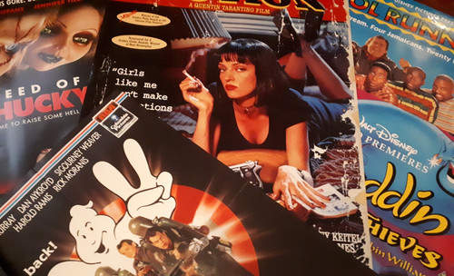 Original video shop - (l-r),
