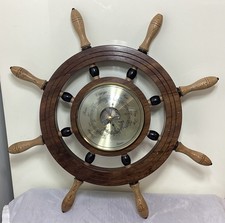 Vintage Ship’s Wheel Aneroid