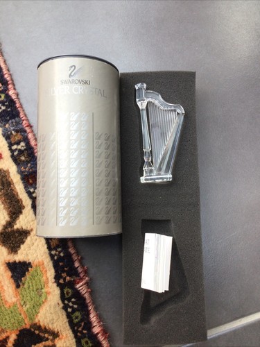 Rare swarovski crystal harp - rare,