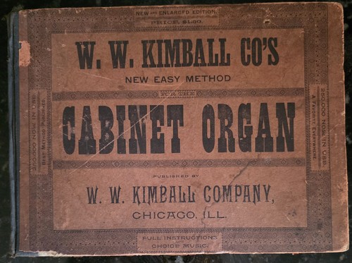 Kimball cabinet organ - w.w.,