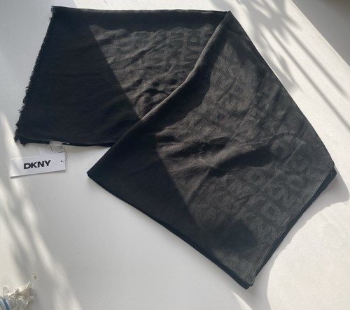 Dkny black scarf shawl new - dkny,