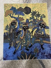 batik indonésien signé (