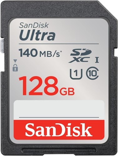 Sandisk 128gb ultra sdxc card - 128gb,