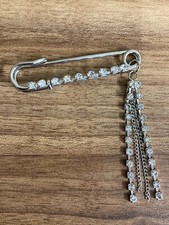 6cm Kilt Pin Brooch Rhinestone 1 - 2pcs