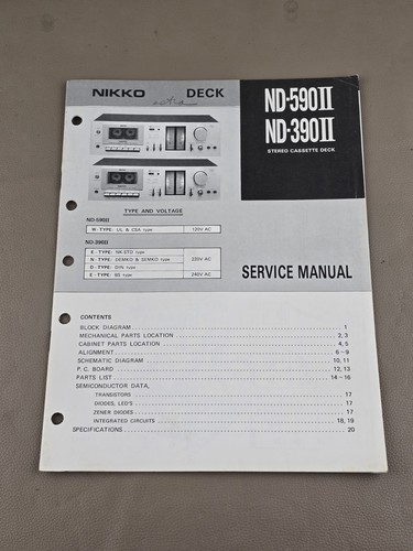 Nikko cassette deck - nikko,