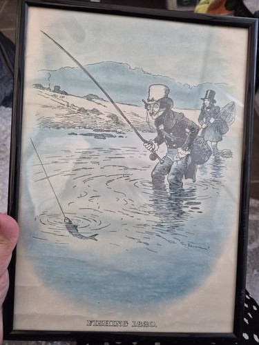Framed johnnie walker tom - johnnie,