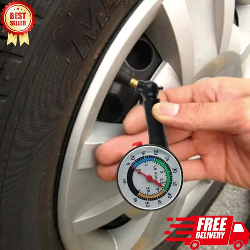 Tyre pressure gauge - pressure, monitor
