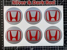 6x Custom 69mm Honda Logo