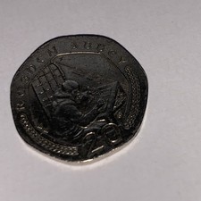 20p Coin Isle Of Man Rushen