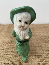 Vintage Leprechaun Green Elf