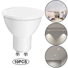 10x GU10 LED Bulbs 5W Cool