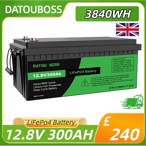 12v 300ah lifep04 - 12v, lithium