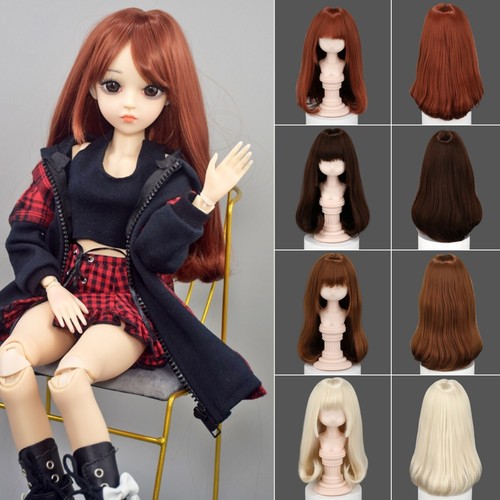 Dolls hair with bangs wigs - hair,