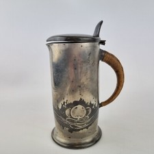 Antique Art Nouveau Pewter