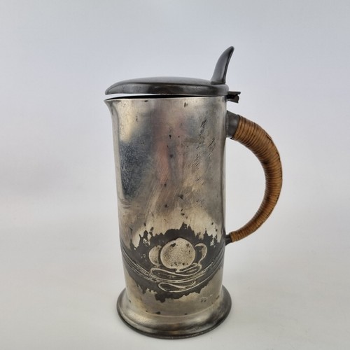 Antique art nouveau pewter - art,