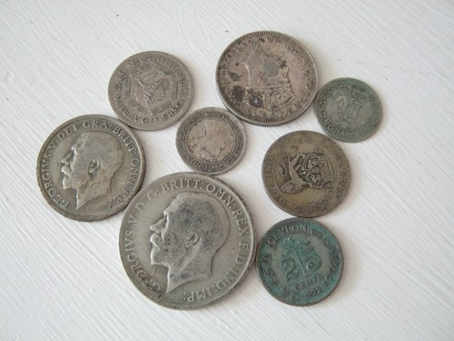 Coins solid silver - 8, x