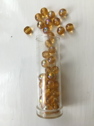 Gutermann rainbow glass beads - gutermann,