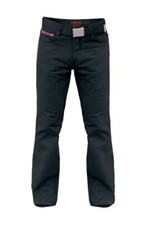 Duke Extra Tall Original Fit Bedford Cord Black Jeans(Mario),Waist 32-50", L38"
