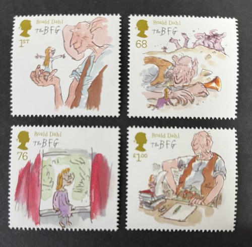 2012 mnh roald dahl - gb, bfg