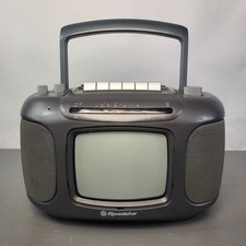 Roadstar 5" CRT TV T TVM-5110  Portable TV Cassette Tape Player & Radio - Faulty