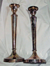 Pair Candlestick Holders Heavy