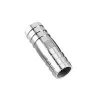 Barbed Hose Tail Joiner Tubing Connector Stainless steel Pipe Fitting Air Water