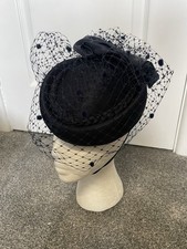 Vintage 1950s Navy Pillbox