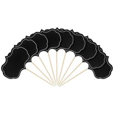 16pcs Cheese Markers Wedding Buffet Food Labels Writable Cupcake Food Tags