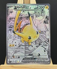 Pikachu Full Art Card Manga