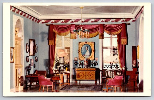 Postcard european rooms - postcard,