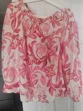 H&M White & Pink STUNNING cold