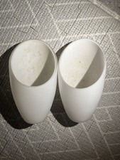 2x Replacement Spare Frosted Tulip White Light Lamp shades - BHS Amelie 