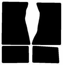 Tailored For Toyota Celica 1975-1975 Black Luxury Car Mats Autostyle