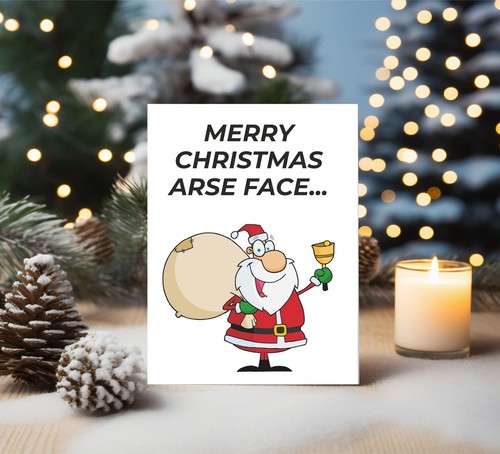 Funny christmas card best - funny,
