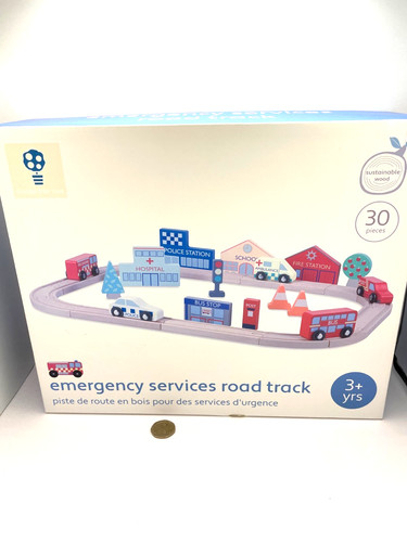 Emergency services road track - services,