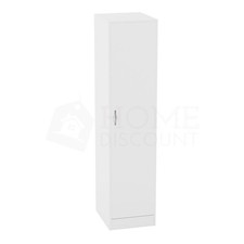Wooden Modern Wardrobe 1 Door Storage Cupboard Hanging Room Bedroom Furniture