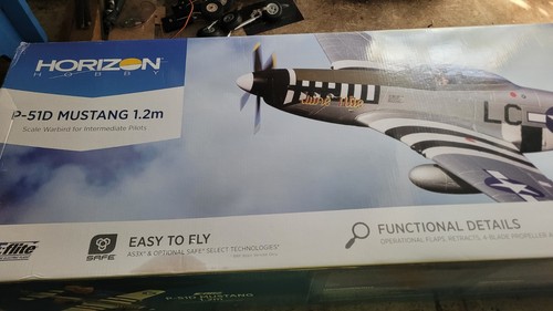 Flite 51d mustang - mustang, 1.2m