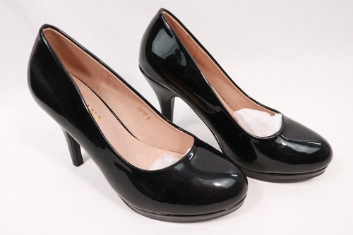 Ajvani ladies black - ladies, patent