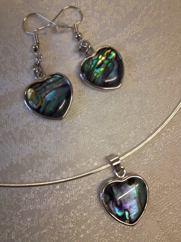 Beautiful heart shaped abalone - heart,