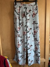 Womens Wide Leg Trousers Size