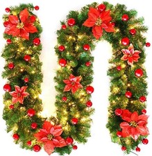 9ft Christmas Xmas Garland