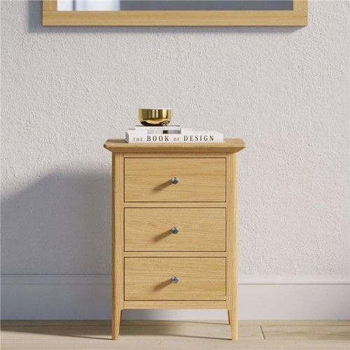 Solid oak large drawer - oak, 3