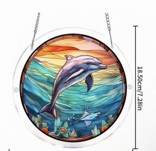 Dolphin acrylic puzzle - acrylic,