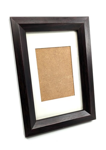 Picture frame dark wood - picture,